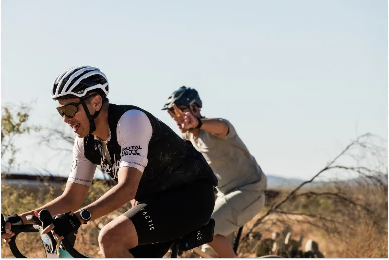 Gravel Racing on the Line