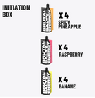 Brutal Salty Energy pouches with flavor options on a white background